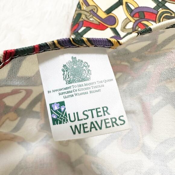 Ulster Weaver Cotton Apron Abstract Art Style Design - Picture 5 of 6